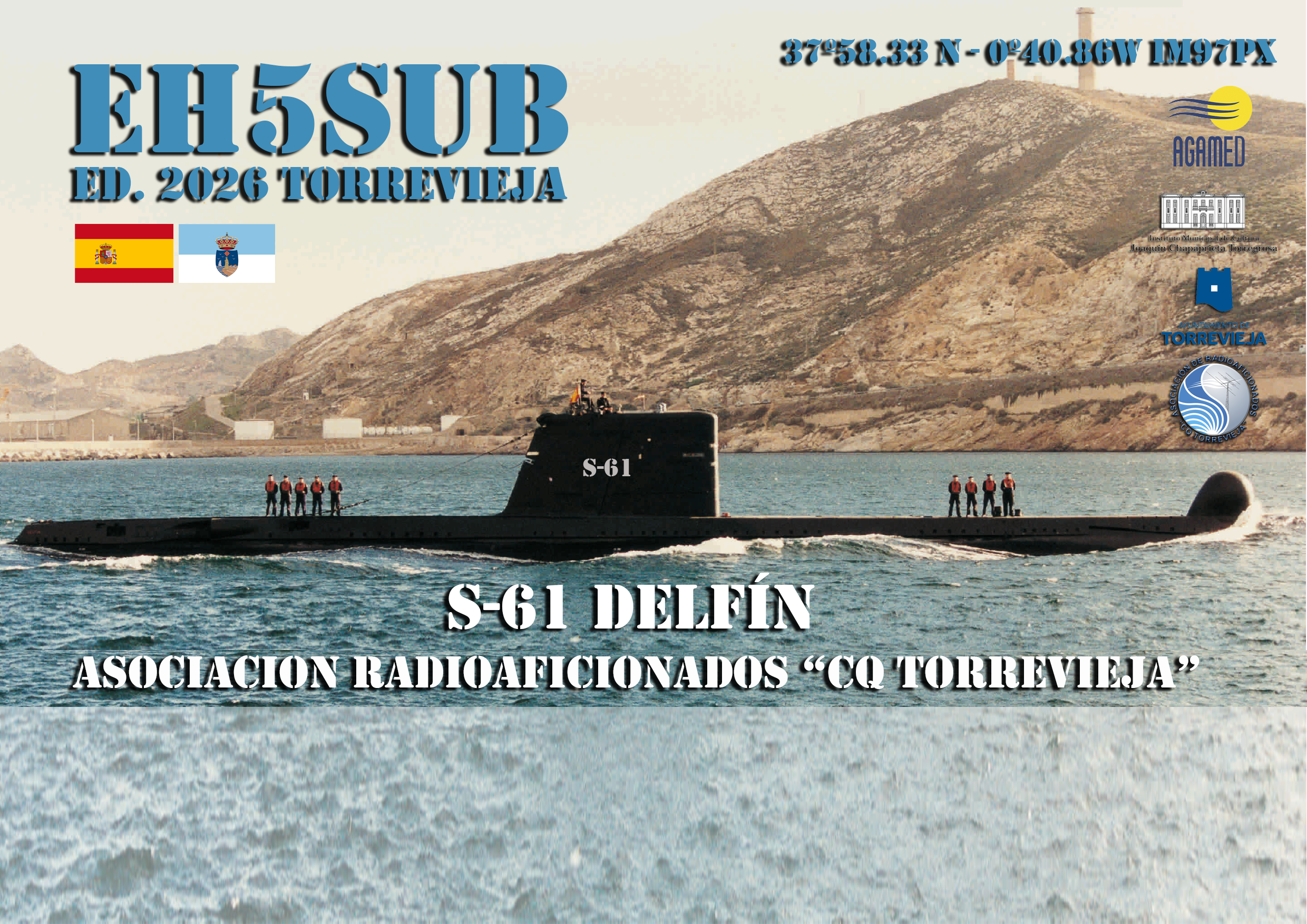 Imagen de Submarino DELÍN S-61 EH5DEL